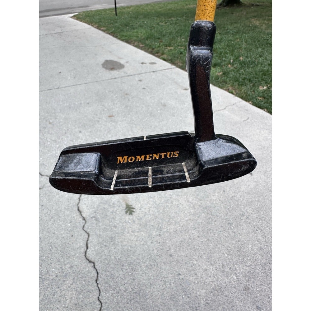 Momentus Golf Left-Handed Weighted Putter Training Club 30oz 35"
